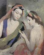 Marie Laurencin Two woman oil on canvas